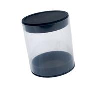 OAJABBGE Box Botti da Golf Tubo Trasparente con Tappi Custodia Tubo Plastica Trasparente per L'Organizzazione della Palla E Uso Multiuso Accessori All'aperto