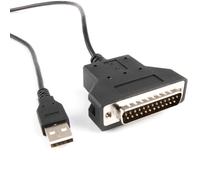 OAJABBGE Cavo adattatore USB a DB25-25 pin da 180 cm per il collegamento di stampanti vintage e bilance elettroniche. Facile installazione