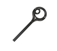 OAJABBGE Discensore A 9 Figure in Lega Alluminio per Arrampicata Esplorazione All'aperto Forma Multiuso A 9