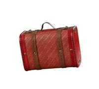 OAJABBGE Elegante Scatola Portaoggetti in Stile Europeo Robusta Custodia da Viaggio in Pelle con Ampio Spazio per Personalizzare Oggetti Organizzazione del Baule in Pelle