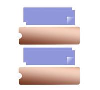 OAJABBGE Il dissipatore di calore NVMe Solid Drives 2280 altamente compatibile massimizza l'efficienza di raffreddamento ed estetica