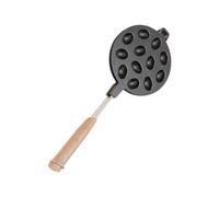 OAJABBGE Macchina per Biscotti in Noce Cialde E Pasticcini Pratico Manico in Legno Teglia da Forno Lavabile in Lavastoviglie Attrezzature da Forno Dessert