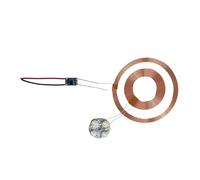 OAJABBGE Modulo di alimentazione a batteria 9-12 V modulo di ricarica senza fili trasmettitore ricevitore portablocco per fai da te