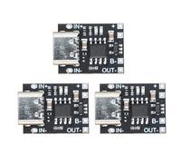 OAJABBGE Modulo Ricarica per Batteria Litio USB Tipo C 1A 3 7 V 4 2 V Pannello con Scheda Protezione Batteria Litio Tipo C