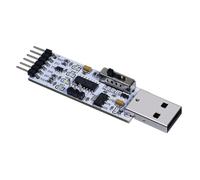 OAJABBGE Modulo USB-Ttl Compatto con Indicatori LED 4 Uscite velocità Dati 3Mbps Basso Consumo Energetico Convertitori Tensione Multilivello del Operativo