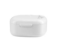 OAJABBGE Petto per La Pulizia della Protesi Portatile con Design A Prova Perdite degli Apparecchi Ortodontici Supporto da Viaggio con Funzione Asciugatura Petto della