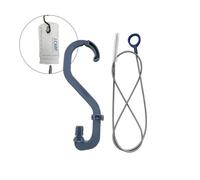 OAJABBGE Scovolino da Campeggio Professionale Pulitore Scarico con Setole Rotanti in Nylon con Gancio Ergonomico Accessori da Campeggio Strumento per La Pulizia delle Setole in Nylon