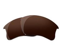 Oak&ban Lenti di ricambio polarizzate a specchio per Oakley Flak Jacket XLJ Sunglass-Multi Options, Marrone, Taglia unica