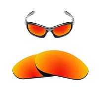 Oak&ban Lenti di ricambio polarizzate a specchio per occhiali da sole Oakley Monster Dog, varie opzioni, Rosso, Oakley Radar EV Path