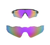 Oak&ban Lenti di ricambio polarizzate a specchio per occhiali da sole Oakley Radar EV Path, varie opzioni, Viola, Oakley Radar EV Path