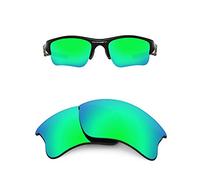 Oak&ban - Lenti di ricambio polarizzate per Oakley Flak Jacket XLJ Sunglass-Multi Opzioni Verde Taglia unica
