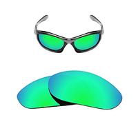 Oak&ban - Lenti di ricambio polarizzate per Oakley Monster Dog Sunglass-Multi Opzioni Verde Taglia unica