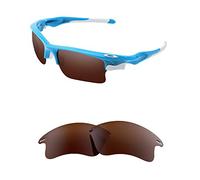 Oak&ban - Lenti polarizzate di ricambio per occhiali da sole Oakley Fast Jacket XL Marrone-polarizzato Taglia unica