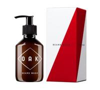 OAK BEARD WASH I Shampoo per barba, sapone per barba (200ml): Deterge delicatamente rinfrescando la pelle. Trattamento maschile naturale per la barba di tre giorni fino alla barba piena. Cosmetico naturale vegano e certificato di Berlino.
