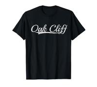 Oak Cliff Vintage Inspired Throwback Varsity Classic Design Maglietta