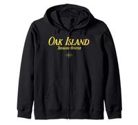 Oak Island NS Treasure Hunter - Maglietta misteriosa maledetta Felpa con Cappuccio