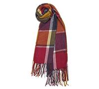 Oak & Tea Sciarpa Donna Elegante, Scialle Cerimonia Stola Invernale in Cashmere Sintetico, Pashmina Coprispalle per Matrimonio e Sera, Nero Bianco Verde Bordeaux