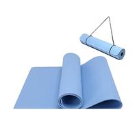 Oak & Tea Tappetino da Yoga,Tappetino da Yoga Spesso Antiscivolo per Donne/Uomini,Tappetini per Esercizi per La Casa Palestra,Tappetino Ecologico In Tpe per Yoga, Meditazione,Pilates,183 * 61 * 0,6 Cm