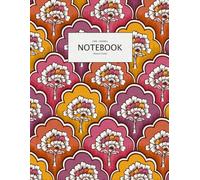 Oak Tree Notebook - Bold Print design - Pink Orange Yellow Purple - Paperback notebook - A4 - Lined Ruled 8mm - 8.5 x 11 inches: Unleash Your ... Perfect for Writing and Journaling in Style!