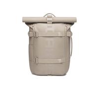 OAK25 Zaino Rolltop Riflettente da Donna & Uomo Beige - Luminite Rolltop - Zaino Roll Top per il Lavoro e la Bicicletta - Scomparto per Laptop fino a 16 Pollici - 23L Riflettente