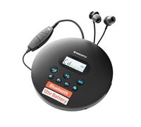 OAKCASTLE CD100 Lettore CD portatile ricaricabile con Bluetooth 5.3