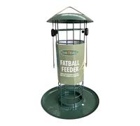 Oakdale Fatball Feeder per uccelli, facile da pulire e riempire, nessun disordine, nessuno spreco, include un grande vassoio per raccogliere briciole e impedisce loro di cadere a terra, "scoraggia