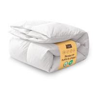 Oaken-Cat Piumino con Piume Singolo Tutto l'anno,Trapunta Coperta,220*240cm