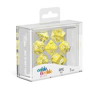 Oakie Doakie Dice Rpg-Set Giallo Traslucido