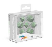 Oakie Doakie Dice RPG Set Metal Glow in the Dark - Druid's Blaze (7)