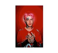OakiTa Poster di Lil Peep Rapper (3) su tela, decorazione artistica da parete per soggiorno e camera da letto, senza cornice, stile 30 x 45 cm