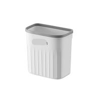 OAKJncjL Cestino da cucina sospeso, Tanica da 12/16 l Tipo di pressa for secchio for la spazzatura della toilette del bagno con coperchio for il riciclaggio cucina(16L white)