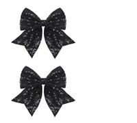 OAKJncjL Fermagli per Capelli per Bambine, 6 Fermagli for Capelli Grandi in Alligatore Glitter Arcobaleno da 7 Pollici for forcine for Archi Cheerleader(Color 3)