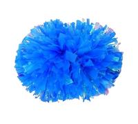 OAKJncjL Pompon, 6 Pezzi 35 cm plastica Cheerleader Pom Ragazza allegria rifornimento di Carburante Puntelli Pompon(Blue)
