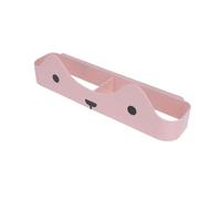 OAKJncjL Portapantofole autoadesivo da parete, 3 pezzi di pantofole organizer for scarpe, scaffale for porta, appendiabiti a parete, for risparmiare spazio for le(Roze)