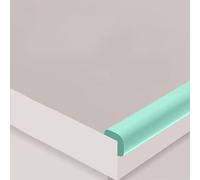 OAKJncjL Protezioni per spigoli, Paraspigoli di Sicurezza for mobili, paraspigoli for tavoli e Strisce Antiurto(Light Green,2.3cm*5m)