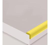 OAKJncjL Protezioni per spigoli, Paraspigoli di Sicurezza for mobili, paraspigoli for tavoli e Strisce Antiurto(Bright Yellow,2.3cm*5m)