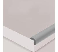 OAKJncjL Protezioni per spigoli, Paraspigoli di Sicurezza for mobili, paraspigoli for tavoli e Strisce Antiurto(Light Grey,2.3cm*10m)