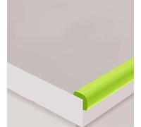 OAKJncjL Protezioni per spigoli, Paraspigoli di Sicurezza for mobili, paraspigoli for tavoli e Strisce Antiurto(Grass Green,2.3cm*2m)