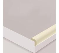 OAKJncjL Protezioni per spigoli, Paraspigoli di Sicurezza for mobili, paraspigoli for tavoli e Strisce Antiurto(Beige,2.3cm*2m)