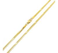 OAKKY 2.2MM Delicatezza Delicata Hip Hop Gioielli Sottile Impilabile Speciale Croce Fiore Modello Piatto Serpente Catena Collana Unisex in Acciaio Inox Nero 19.7"