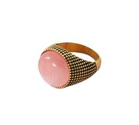 OAKKY Anello Bohemien Grande Cupola Zircone Unisex 4736 Taglia 14