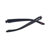 Oakley 9449 Gibston - Aste di Ricambio Nero Lucido/Logo Cromato Opaco - 132 mm