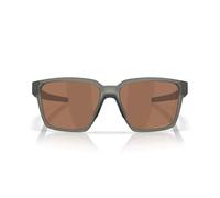 Oakley Unisex OO9430 ACTUATOR SQ 943009 Occhiali da sole O_Matter Verde Oro Squadrata Polarizzata