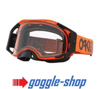 OAKLEY AIRBRAKE GOGGLE Da Motocross - Moto Arancione / Lente Chiara