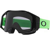 Oakley Airbrake Lite Moto Occhiali da motocross, Verde/Nero