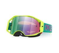 OAKLEY AIRBRAKE MASCHERA BLU VERDE PRIZM VERDE