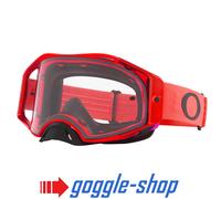 OAKLEY Airbrake Motocross Goggles - Moto Rosso / Lente Chiara