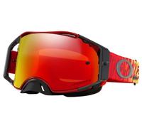 Oakley airbrake mx black splatter goggle dark grey ref oo7046 e4