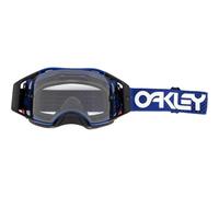 Maschera Cross Oakley Airbrake Moto-Trasparente Blu Blu