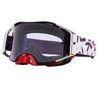 Oakley airbrake mx troy lee design white blue stars goggle prizm mx low light ref oo7046 e9